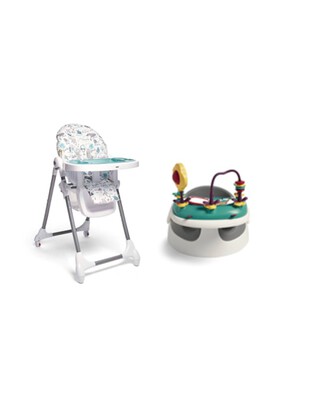 Baby Snug Grey with Snax Highchair Happy Planet